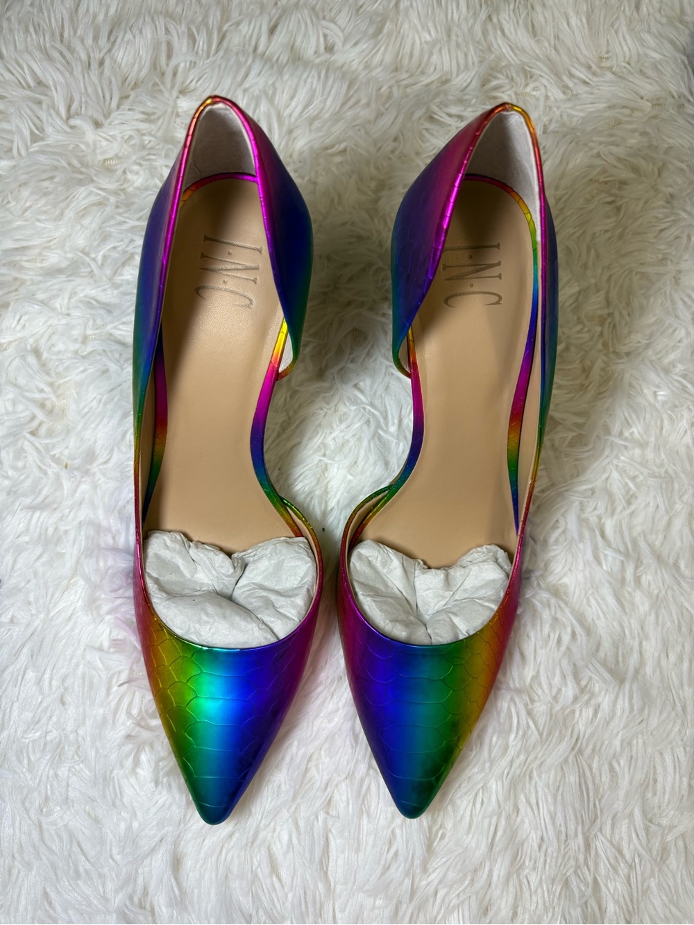 INC Rainbow Heels